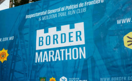 A doua ediție a BORDER MARATHON a reunit sute de alergători la frontiera Republicii Moldova