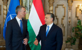 Şeful NATO se întîlneşte cu Orban