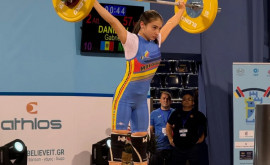  Тяжелоатлетка Габриэла Данилова стала поводом для гордости Молдовы