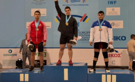 Ivan Chemenceji a cucerit trei medalii la Campionatele Europene de Haltere