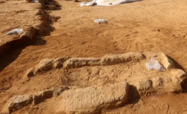 Arheologii din Cehia au scos la suprafață o structură monumentală uriașă
