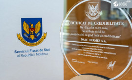 Compania DAAC Hermes SA a primit Certificatul de credibilitate ca cel mai onest contribuabil