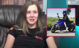 Motociclista Irina Domraceva Miau spus de ce ai nevoie de motociclete or ești mamă