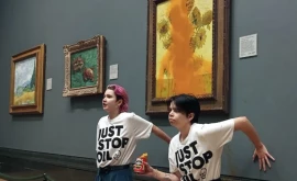 Două activiste de mediu care au vandalizat un tablou celebru vor apărea în fața instanței