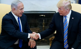 Donald Trump sa întîlnit cu Benjamin Netanyahu