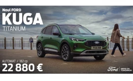 Noul Ford Kuga Titanium 25 de inci pentru doi