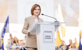 Maia Sandu sa lansat în campania electorală 