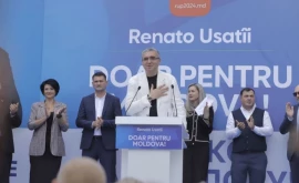 Renato Usatîi sa lansat în campania prezidențială și șia prezentat o parte a echipei de consilieri