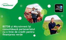 Banca pentru Comerț și Dezvoltare a Mării Negre și Microinvest își consolidează parteneriatul cu o linie de credit pentru a stimula finanțarea verde în Moldova