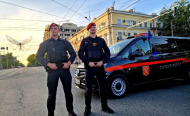 Inspectoratul General de Carabinieri cu un mesaj pentru Chișinău