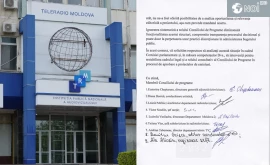 Un nou scandal la TeleradioMoldova Consiliul de Programe al TRM se adresează Parlamentului 