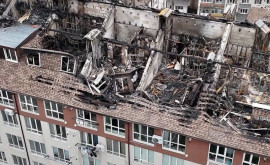 Locatarii blocului ars din Durlești sînt în pragul disperării