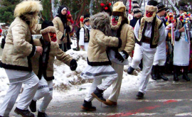 Зимние традиции молдаван Плугушор
