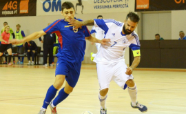 Futsaliştii moldoveni nau reuşit să dispună dublu de turci