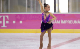 Foto Tinere din Moldova pe locuri de frunte la o competiție de patinaj