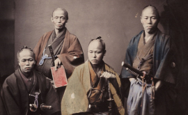 Japonezii au publicat poze vechi de 130 de ani cu războinici samurai