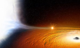 Savanții au demonstrat o stea devorată de o gaură neagră VIDEO