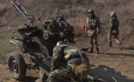 În Transnistria au avut loc exerciţii de tragere la ţintă
