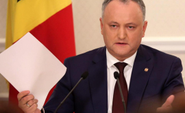 Dodon Conducătorii protestelor din 7 aprilie azi guvernează Moldova