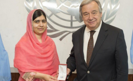 ONU a numito pe Malala Yousafzai mesager pentru pace