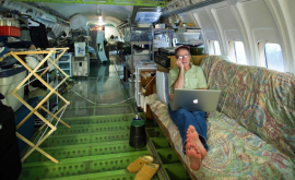 Un pensionar trăieşte întrun Boeing 727