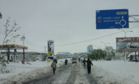 În Găgăuzia a fost declarată zi liberă în legătură cu condițiile meteorologice