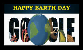 Google celebrează Ziua Pâmîntului 2017 cu un logo special VIDEO