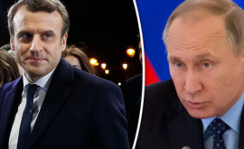Întîlnire de gradul zero Macron și Putin se întîlnesc la Versailles