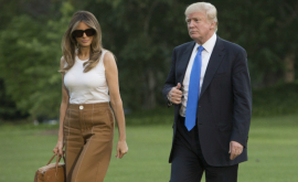 Părinții Melaniei Trump în vizită la Casa Albă FOTO
