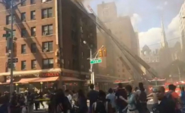 Крупный пожар в НьюЙорке