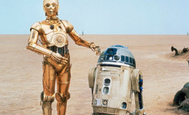 O versiune a robotului R2D2 din Star Wars vîndută la o licitație