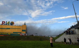 В Москве произошел пожар в ТЦ Рио