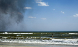 La Odessa ard masiv cafenele și restaurante de pe plajă