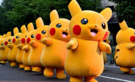 Japonia Paradă Pikachu pentru fanii jocului Pokemon Go