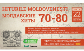 Compania DAAC Hermes și Centrul Auto Skoda prezintă un concert inedit hituri moldovenești din anii 7080