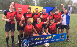 Naționala de rugby 7 a Moldovei a cîștigat Challenge Cup