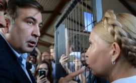 Timoșenko taxată pentru că la ajutat pe Saakașvili