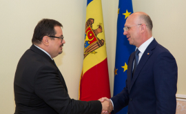 Filip a discutat cu noul ambasador UE la Chișinău 
