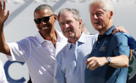 Три бывших президента США вместе сыграли в гольф ВИДЕО