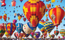 Sute de baloane au împînzit cerul din Albuquerque VIDEO