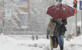 Первый снегопад в Молдове откладывается