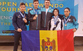 Молдова выиграла четыре медали на соревнованиях G1 по тхэквондо в Греции 