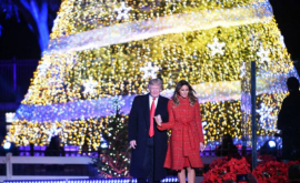 Melania Trump a dat startul sărbătoritor de iarnă FOTO 
