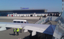 Aeroportul Chișinău Cîteva curse de avioane se rețin