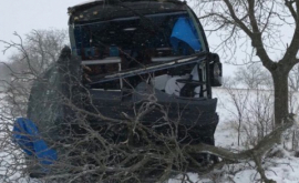 Accident pe traseul Leuşeni Chişinău