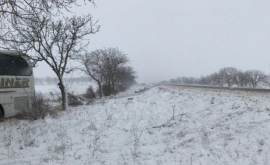 Снежный циклон ударил по Молдове