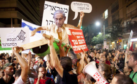 Mii de israelieni au protestat la Tel Aviv 