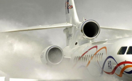 Incident aviatic Un avion a derapat pe pista îngheţată după aterizare