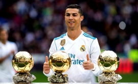 Cristiano Ronaldo a început anul 2018 înconjurat de trofeele sale