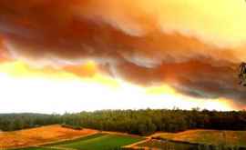 Imagini spectaculoase cu cerul din Australia în urma incendiilor de vegetație